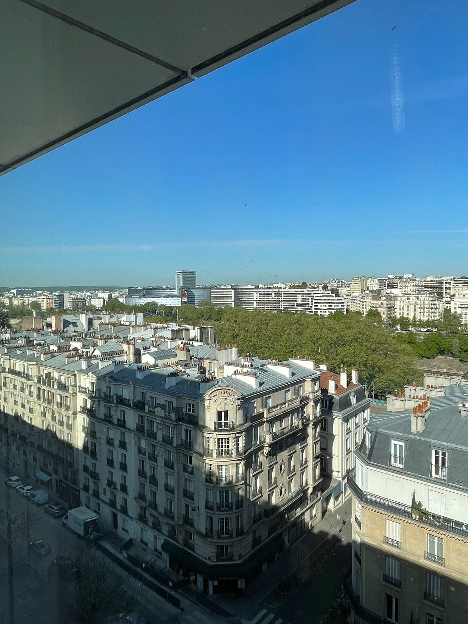 Paris view from Office